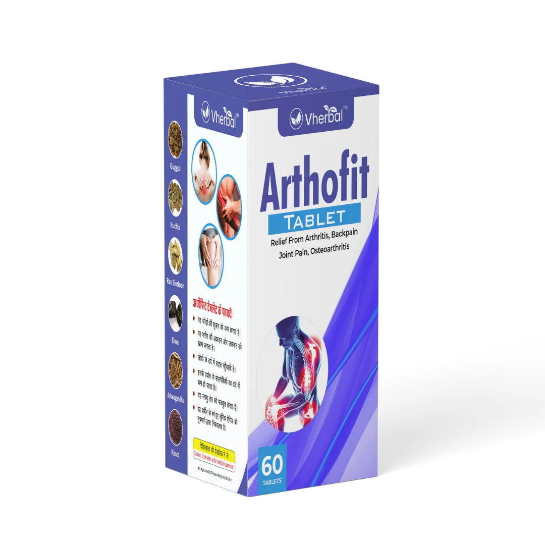 Vherbal Arthofit Tablet: Ayurvedic Relief for Arthritis and Joint Pain