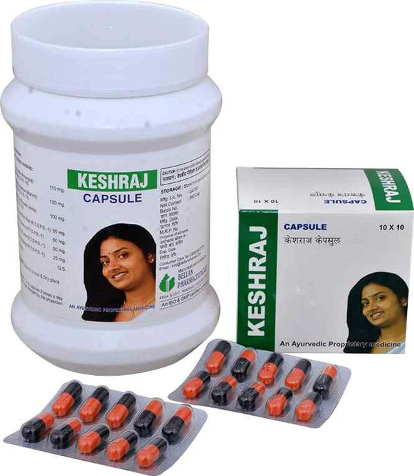 Bellan Keshraj Capsules: Ayurvedic Solution for Hair Growth and Scalp Health