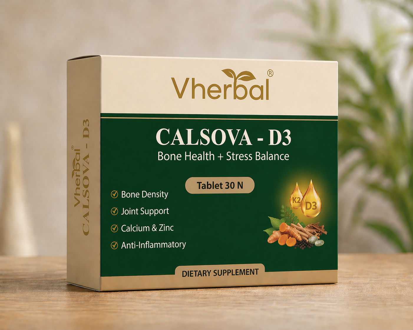 Calsova D3: Ayurvedic Bone Health for the Indoor Generation