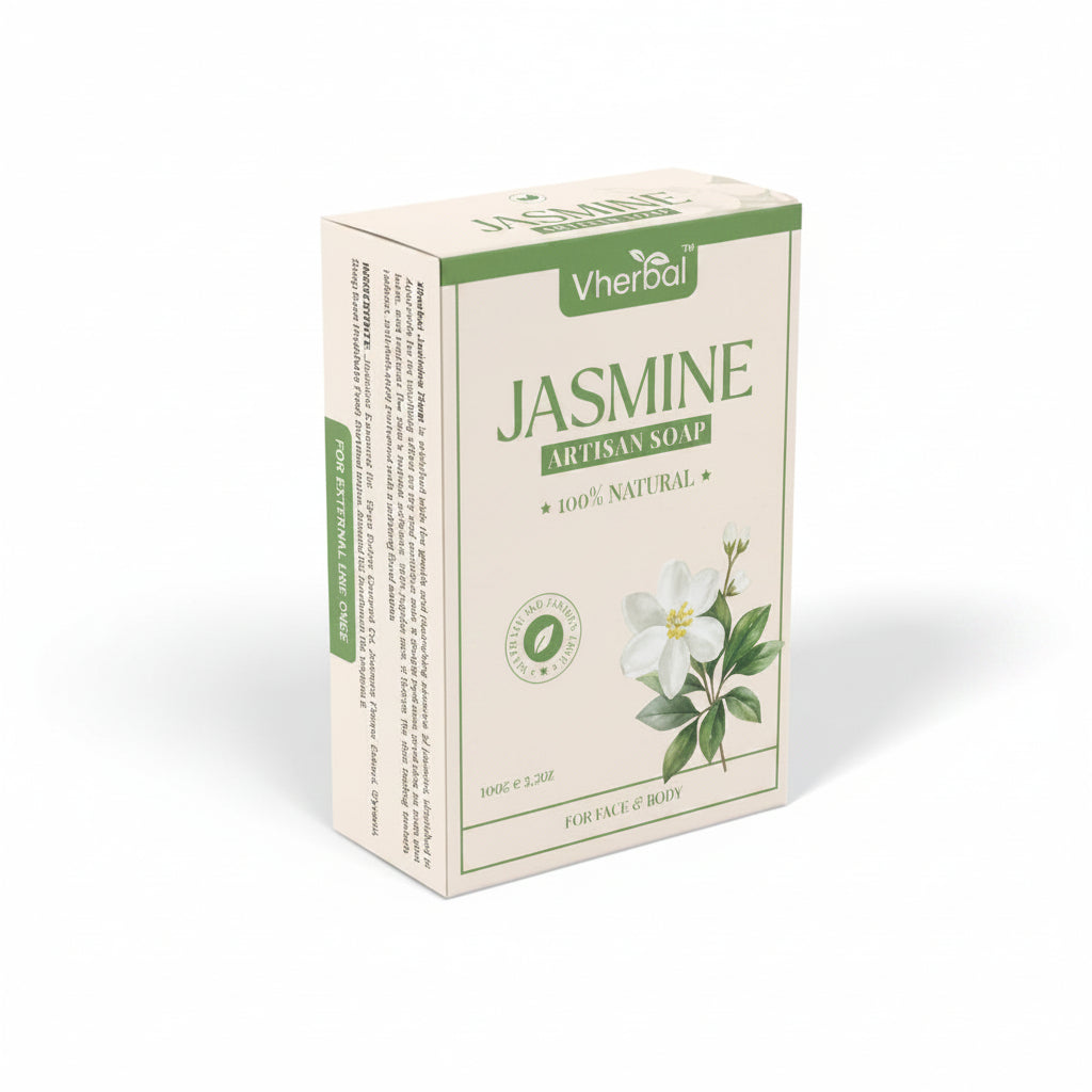 Artisan Soap Combo – 4 Handmade Herbal Soaps (Lemon, Rose, Sandalwood & Jasmine)