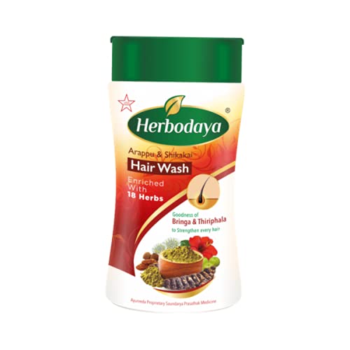 SKM Herbodaya Organic Shikakai Hair wash powder -120gm (Pack of 2)