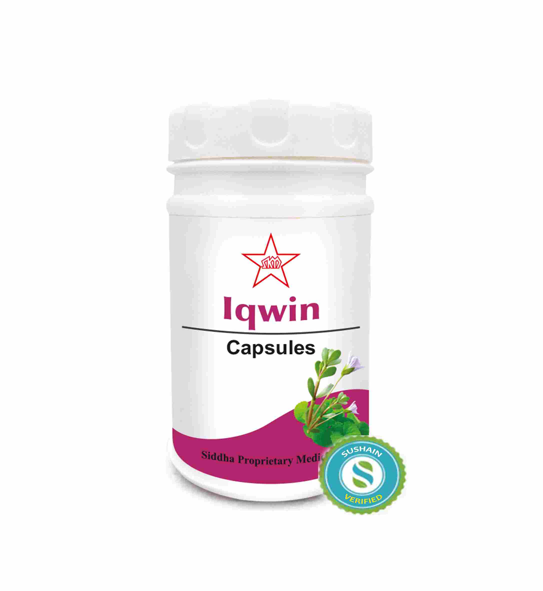 Skm Iqwin Capsules 100 NOS