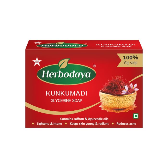 SKM HERBODAYA Kunkumadi Glycerine Soap 125GM