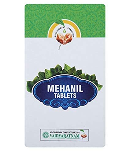 VAIDYARATNAM MEHANIL TABLETS | 100 NOS