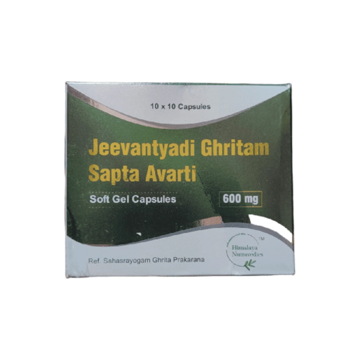 Himalaya Nutravedics Jeevantyadi Ghritam Saptavarti Soft Gel Capsules 600mg |100Caps